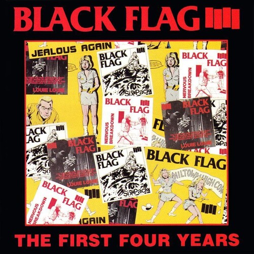 Black Flag - First Four Years / Singles (Vinyl)