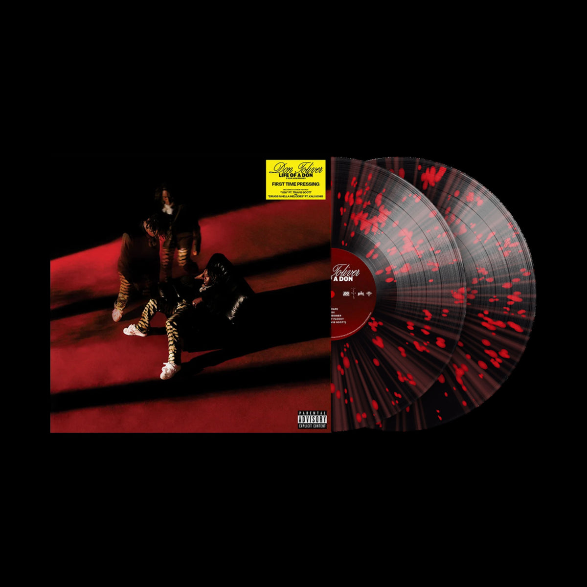 Don Toliver - Life Of A Don (Indie Exclusive, 2LP, Black Red Splatter Vinyl) PRE-ORDER - Out 12/25/26