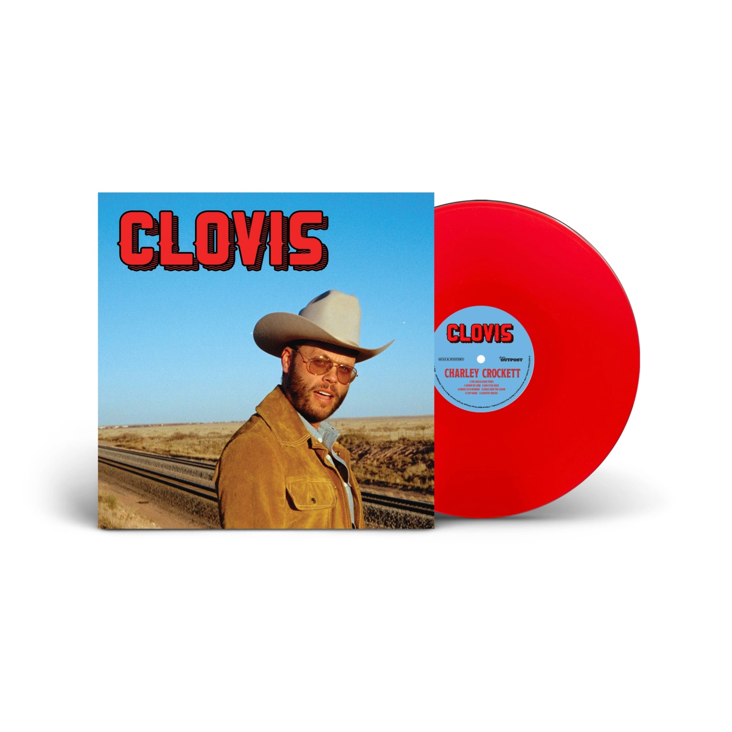 Charley Crockett - Clovis (Red Vinyl) PRE-ORDER - Out 9/4/26