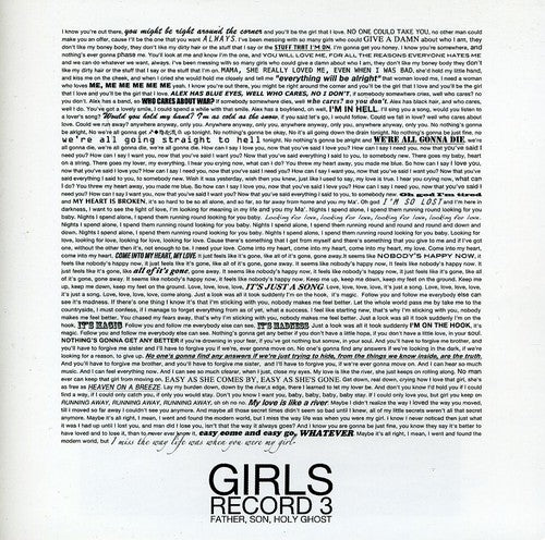 Girls - Father, Son, Holy Ghost (Black Ice Vinyl)