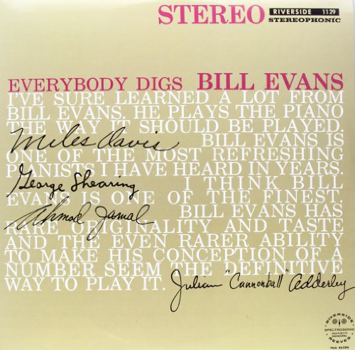 Evans, Bill - Everybody Digs Bill Evans (Vinyl)
