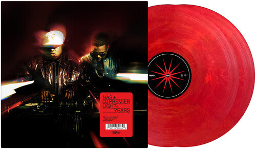 洋楽 Nas & DJ Premier Light - Years 2Lp Nas and DJ Premier - Light-Years (2LP, Red Vinyl)
