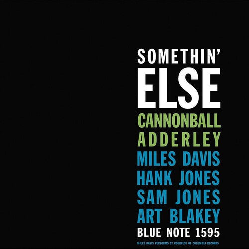 Adderley, Cannonball - Somethin' Else (Vinyl)