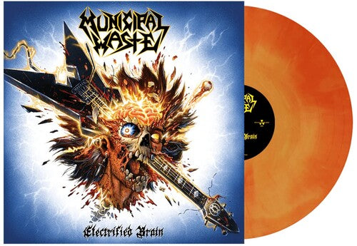 Municipal Waste - Electrified Brain - Orange Swirl (Vinyl)