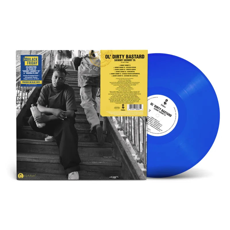 Ol' Dirty Bastard - Shimmy Shimmy Ya / Brooklyn Zoo (Blue Vinyl)