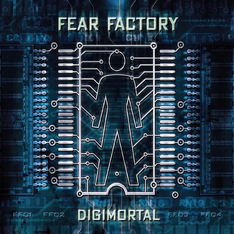 Fear Factory - Digimortal (25th Anniversary) (2LP, Black/Blue Splatter Vinyl)
