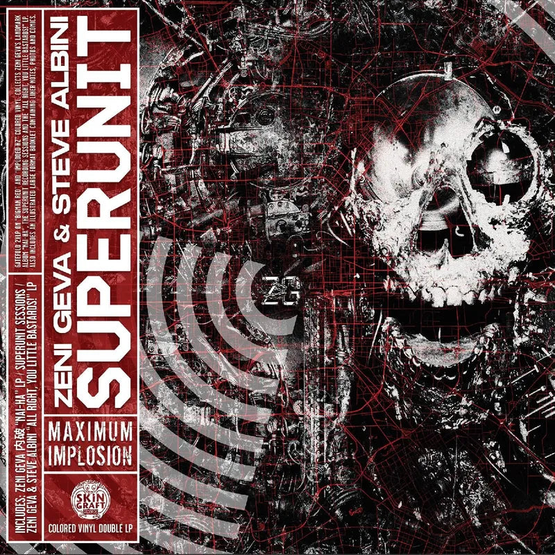 Zeni Geva & Steve Albini - Superunit: Maximum Implosion (2LP, Colored Vinyl)
