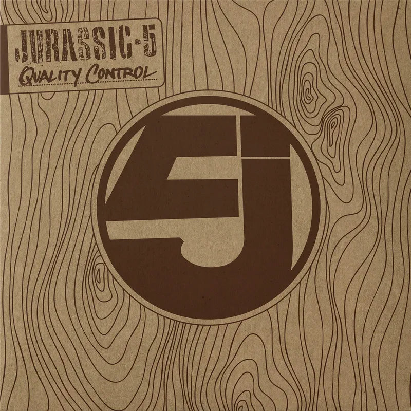 Jurassic 5 - Quality Control (25th Anniversary) (2LP, Wood Grain Vinyl)