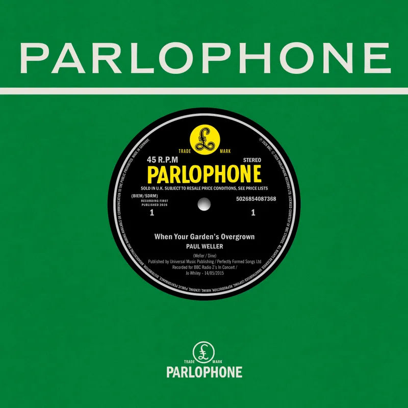 Paul Weller - When Your Garden's Overgrown / Boy About Town (Weller at the BBC, Vol. 2) (7")