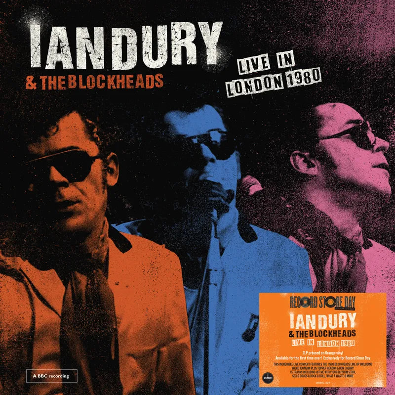 Ian Dury & The Blockheads - Live in London 1980 (2LP, Orange Vinyl)