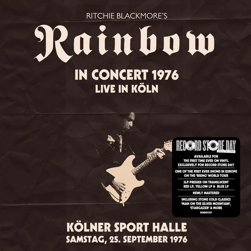 ミュージック Ritchie Blackmore Story Rainbow Live In RITCHIE BLACKMORE's RAINBOW - Live In Birmingham - Amazon.com Music