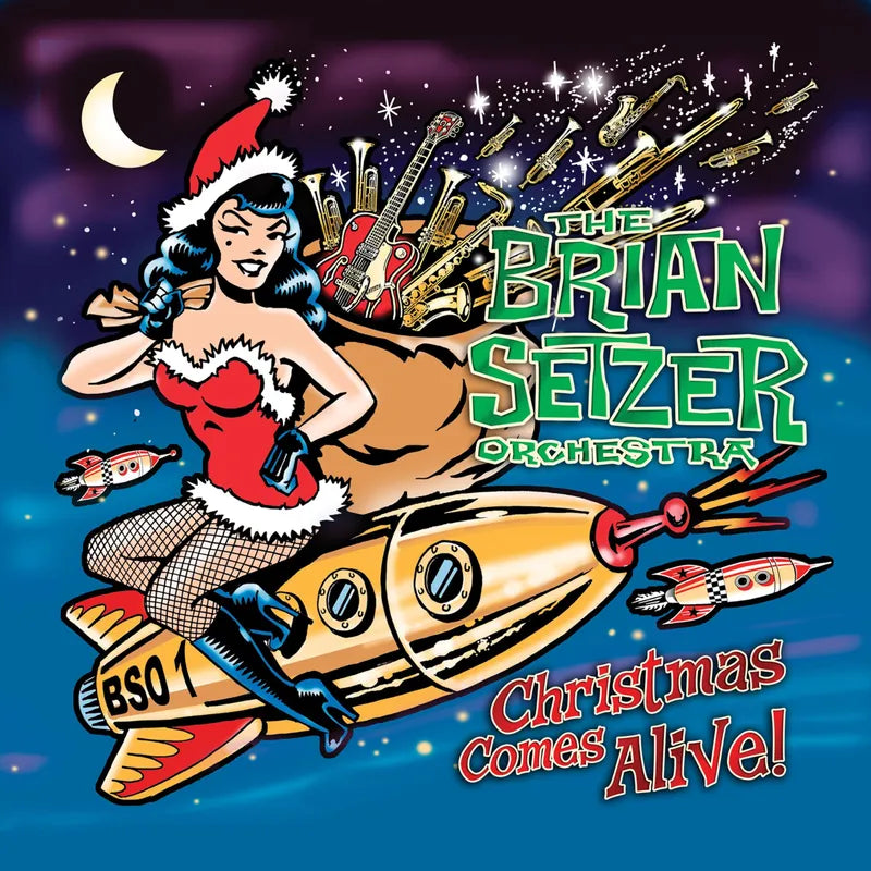 The Brian Setzer Orchestra - Christmas Comes Alive (2LP)
