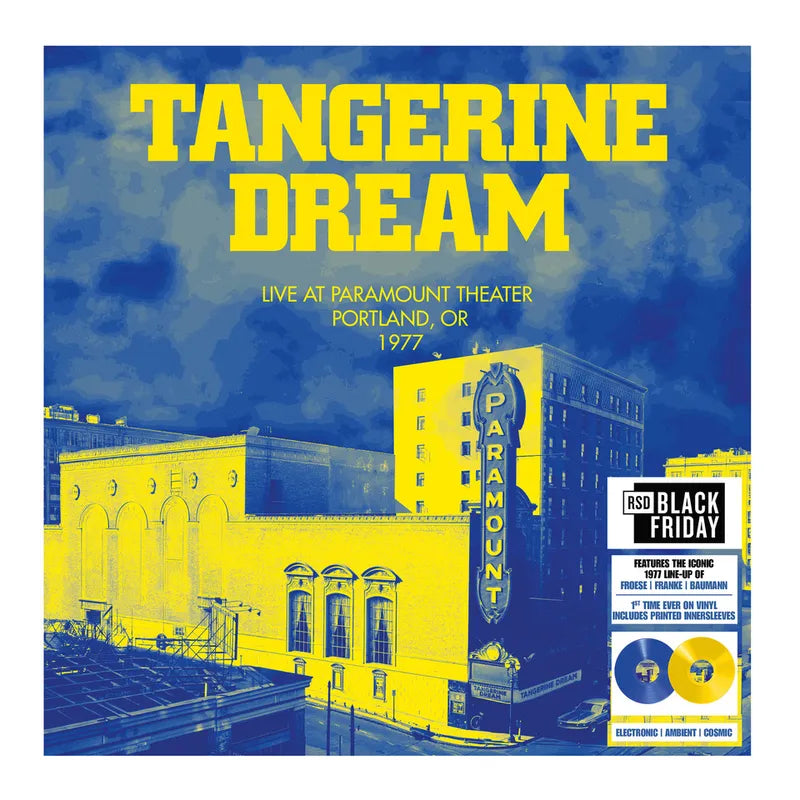 Tangerine Dream - Live At Paramount Theatre - Portland, OR '77 (2LP)