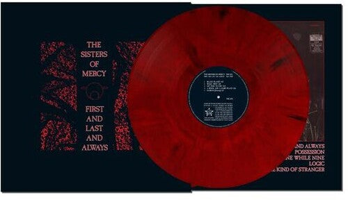 Sisters of Mercy - First and Last and Always (Black And Red Marble Vinyl)