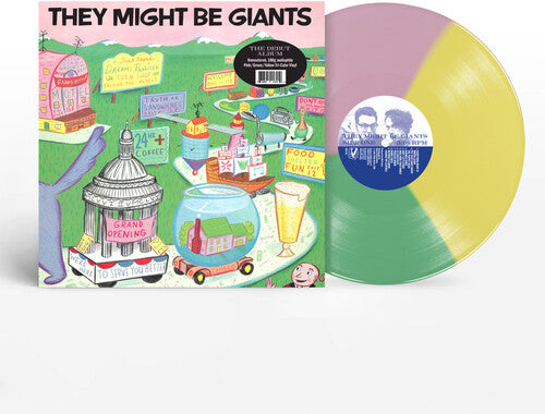 They Might Be Giants - They Might Be Giants (Pink Green Yellow Vinyl) PRE-ORDER - Out 11/28/25