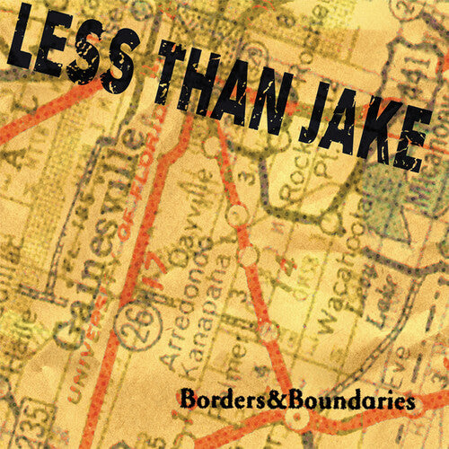 Less Than Jake - Borders & Boundaries (2LP, 25th Anniversary Edition, Yellow Vinyl) PRE-ORDER - Out 1/23/26