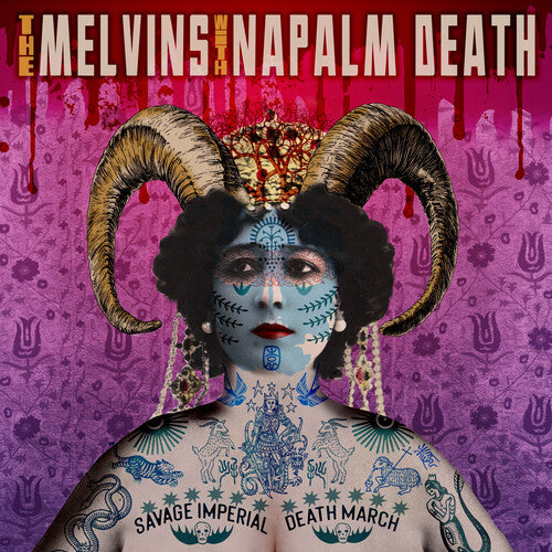 Melvins with Napalm Death - Savage Imperial Death March (Purple Vinyl)
