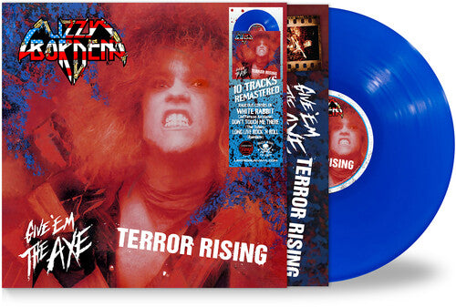 Lizzy Borden - Give 'Em The Axe & Terror Rising (Blue Vinyl) PRE-ORDER - Out 5/8/26