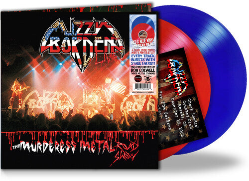 Lizzy Borden - The Murderess Metal Road Show: 40th Anniversary (2LP, Red & Blue Vinyl) PRE-ORDER - Out 6/12/26