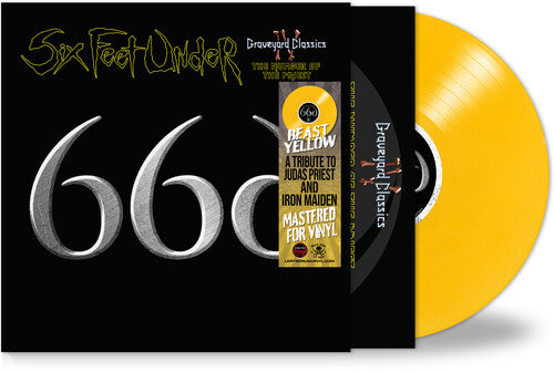 Six Feet Under - Graveyard Classics IV:The Number Of The Priest (Beast Yellow Vinyl) PRE-ORDER - Out 7/3/26