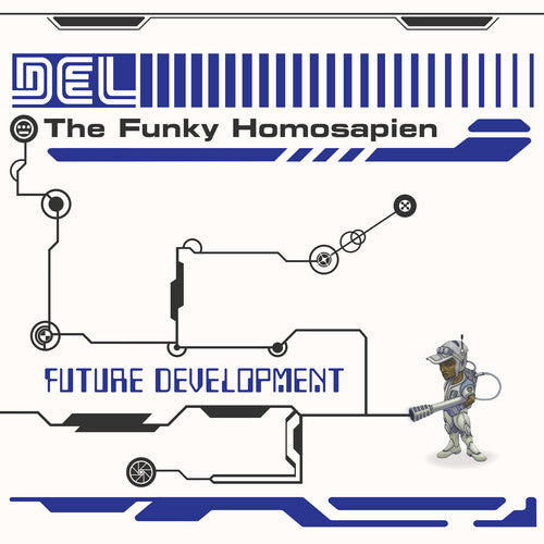 Del the Funky Homosapien - Future Development (2LP, Royal Blue, Silver Vinyl) PRE-ORDER - Out 6/26/26