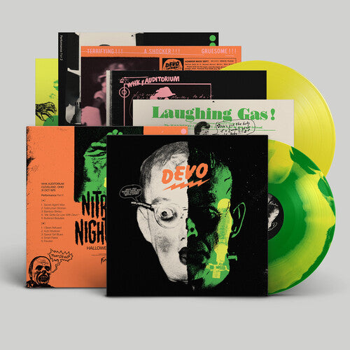 Devo - Nitrous Nightmare Halloween Live '75 (2LP, Laughing Gas Vinyl) PRE-ORDER - Out 7/3/26