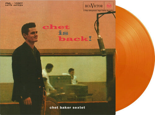 Chet Baker - Chet Is Back (Orange Vinyl) PRE-ORDER - Out 6/26/26