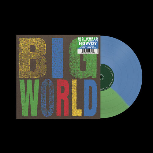 Hovvdy - Big World (Blue Green Vinyl) PRE-ORDER - Out 8/14/26