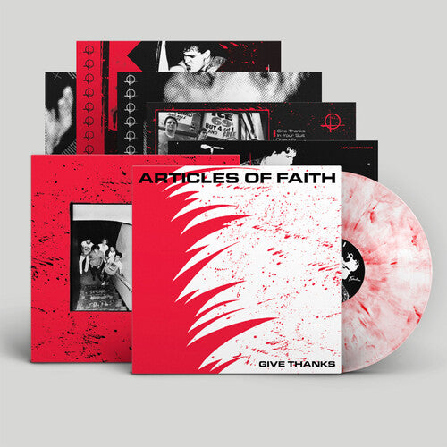 Articles Of Faith - Give Thanks (Pink White Vinyl) PRE-ORDER - Out 7/31/26
