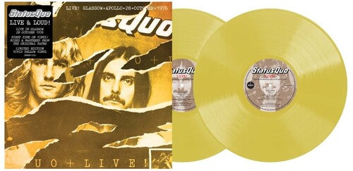 Status Quo - 28th October 1976 Live (2LP, Yellow Vinyl) PRE-ORDER - Out 8/28/26
