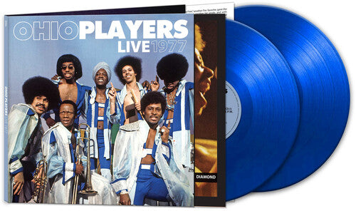 Ohio Players - Live 1977 (2LP, Blue Vinyl) PRE-ORDER - Out 8/7/26