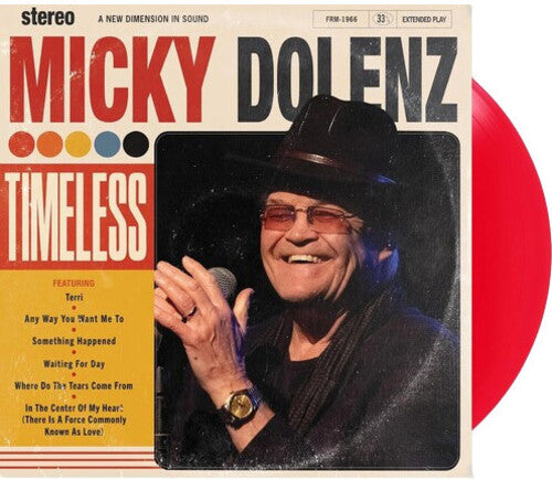Micky Dolenz (w/ Paul Westerberg, Andy Partridge)- Timeless (Ruby Red Vinyl) PRE-ORDER - Out 9/4/26