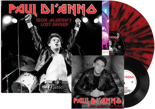 Paul Di'Anno - Iron Maiden's Lost Singer (Red Black Splatter Vinyl + Bonus 7") PRE-ORDER - Out 9/4/26