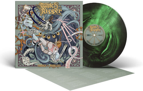 Witch Ripper - Through The Hourglass (Green Black Vinyl) PRE-ORDER - Out 10/16/26