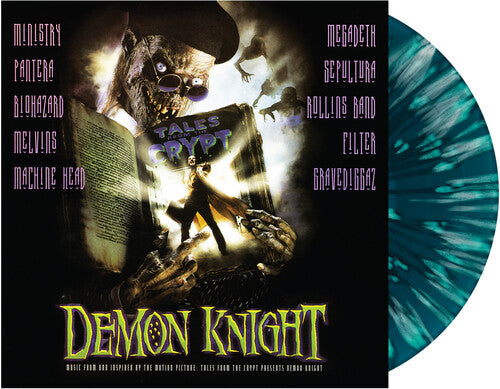 Various Artists (Megadeth, Melvins) - Tales From the Crypt Presents: Demon Knight (Blue White Cryptkeeper Splatter Vinyl) PRE-ORDER - Out 10/16/26