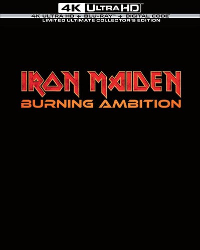 Iron Maiden - Iron Maiden: Burning Ambition: Limited Edition Steelbook Giftset (2 Discs, 4K Ultra HD + Blu-ray + Digital) PRE-ORDER - Out 10/23/26