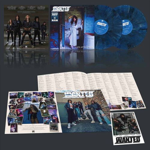Wanted - Late Attraction (2LP, Blue Vinyl) PRE-ORDER - Out 11/13/26