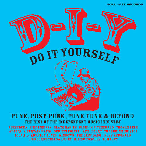 Various Artists - D-i-y: Do-it-yourself Punk, Post-Punk, Punk-Funk & Beyond (2LP, Blue Vinyl)