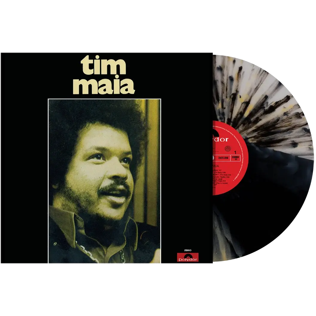Tim Maia - Tim Maia (Custard Black Splatter Vinyl LP) PRE-ORDER - Out 12/4/26