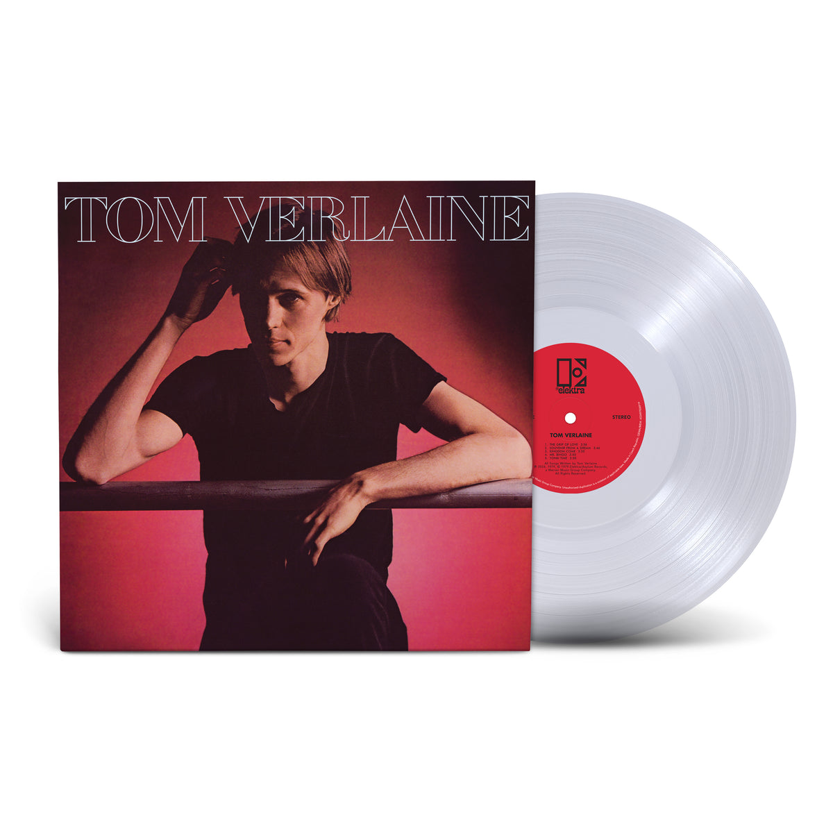 Tom Verlaine - Tom Verlaine (Crystal Clear Vinyl) PRE-ORDER - Out 10/16/26