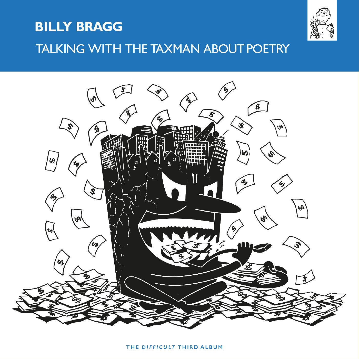 Billy Bragg - Talking with the Taxman About Poetry (Solid Blue Vinyl) PRE-ORDER - Out 10/16/26