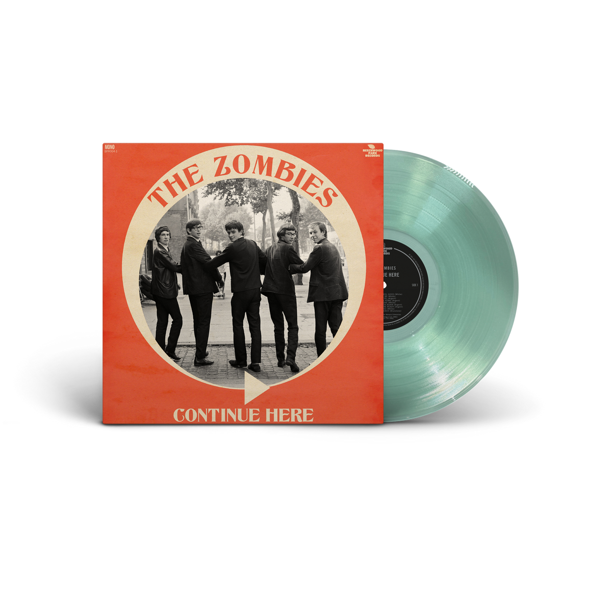 The Zombies - Continue Here (Mono Remastered, Indie Exclusive Coke Bottle Clear Vinyl) PRE-ORDER - Out 10/30/26
