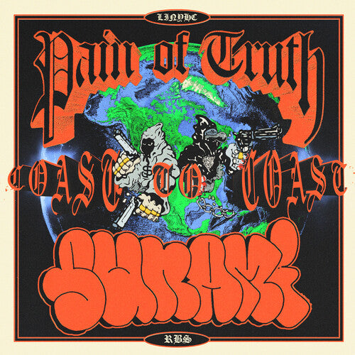 Pain of Truth / Sunami - Coast to Coast (Half Doublemint Green/Half Blue Vinyl)