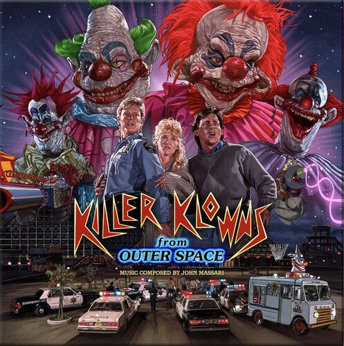 Killer Klowns From Outer Space Original Soundtrack (2LP, Klownzilla Pinwheel Colored Vinyl)