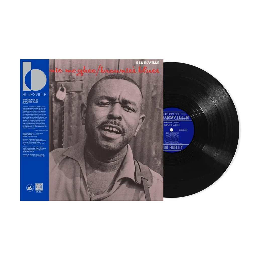 Brownie McGhee - Brownie's Blues (Bluesville Acoustic Sounds Series Vinyl LP) PRE-ORDER - Out 11/20/26