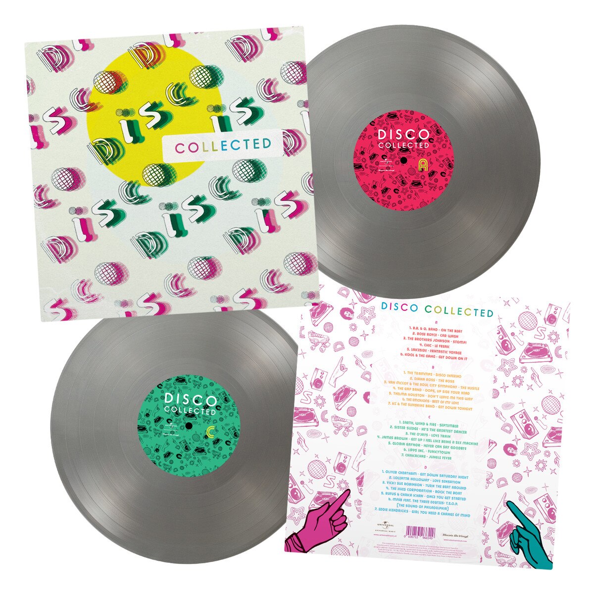 Various Artists - Disco Collected (2LP, Limited Disco Ball Silver Colored Vinyl) PRE-ORDER - Out 8/21/26