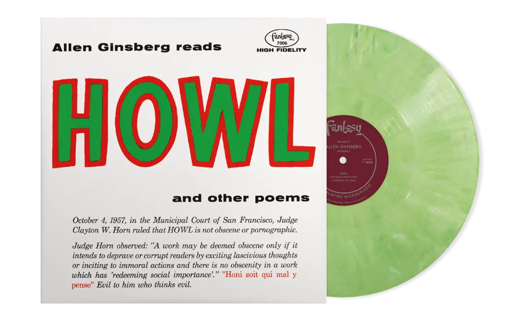 Allen Ginsberg - Howl And Other Poems (Green Eco Vinyl) PRE-ORDER - Out 9/4/26