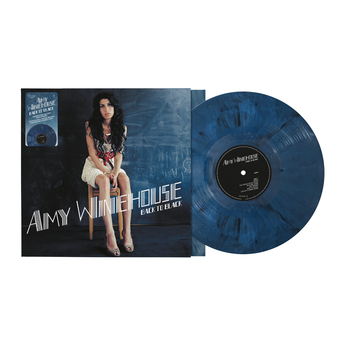 Amy Winehouse - Back To Black: 20th Anniversary Edition (Chalkboard Marble Vinyl) PRE-ORDER - Out 10/23/26