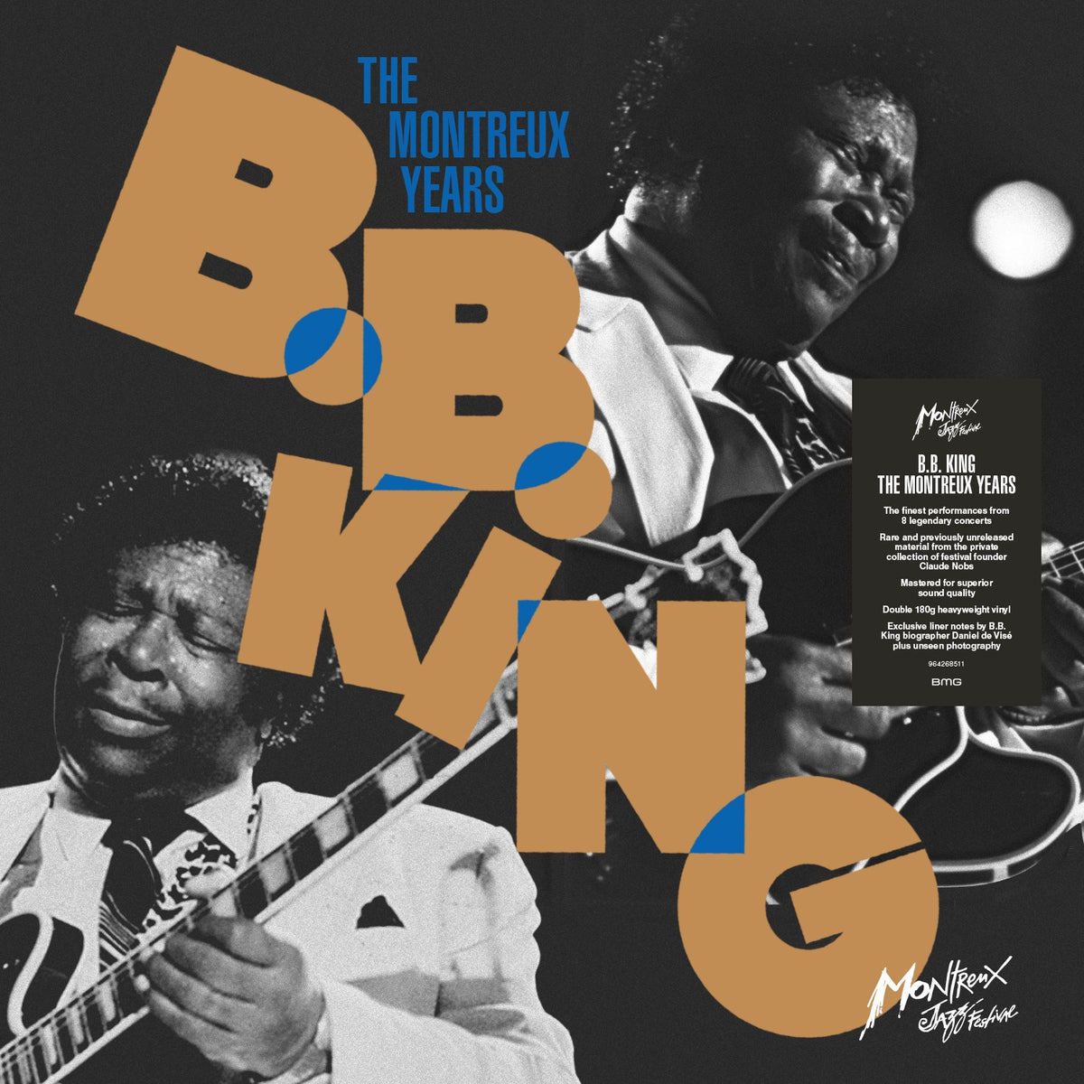 B.B. King - The Montreux Years (2LP, Vinyl) PRE-ORDER - Out 11/20/26