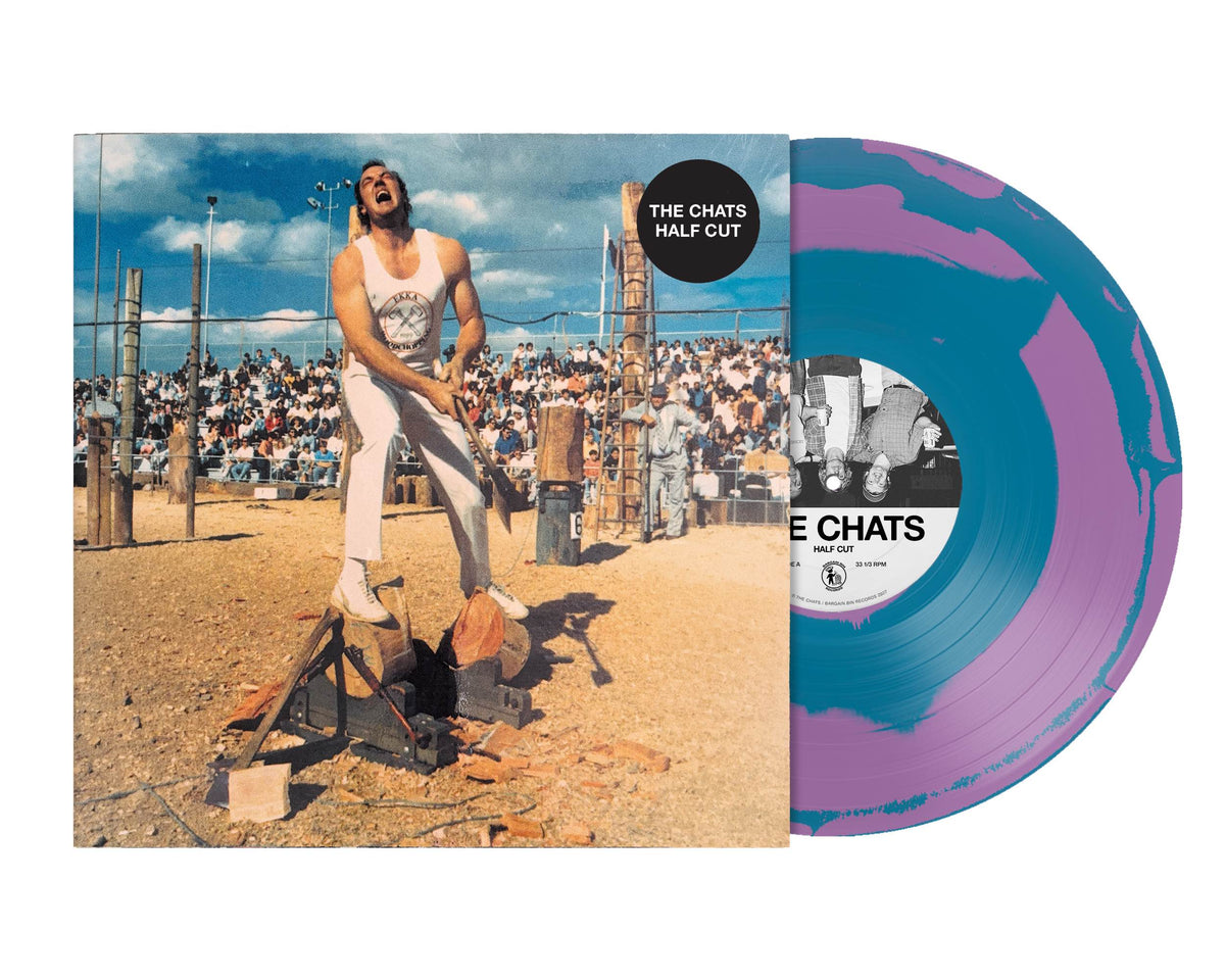 The Chats - Half Cut (Indie Exclusive Hand Pour Blue/Clear Teal/Pink Vinyl) PRE-ORDER - Out 3/5/27